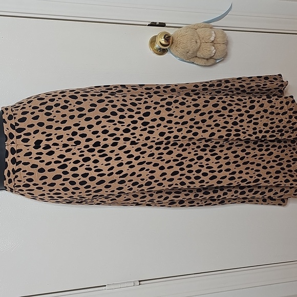 Reformation midi skirt in leo animal print - Picture 5 of 5